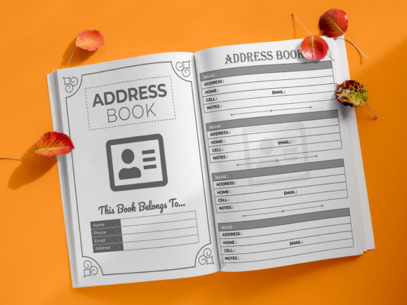 Download Address Book Low Content Book Interior - Low content book Collection