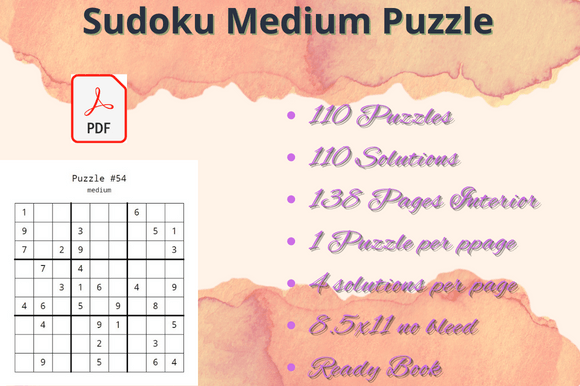 Download Sudoku Puzzle of Low Content Book - Low content book Collection