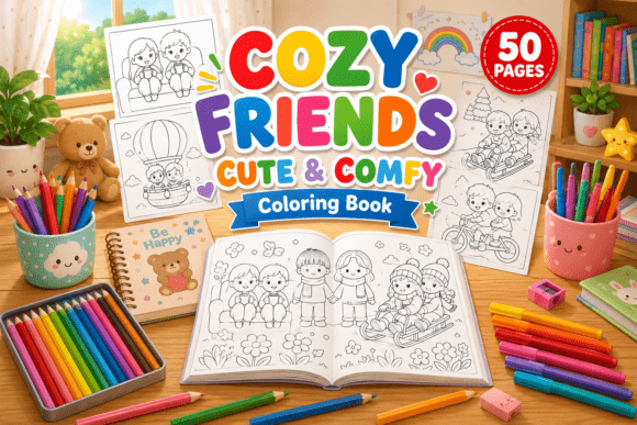 Download Cozy Friends Cute and Comfy - Cozy friends Collection
