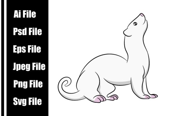 Download Ferrets Animal Cartoon Character Design - Premium Bundle