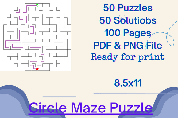Download Maze Puzzle of Low Content Book - Premium Resources
